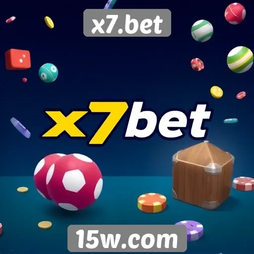 Variedade de jogos disponíveis na plataforma x7.bet